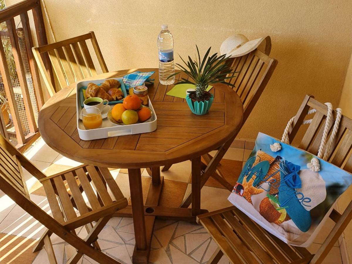 Les Villas Du Bambou - Appartement Azul De 1 A 3 Pers Le Gosier  Zewnętrze zdjęcie